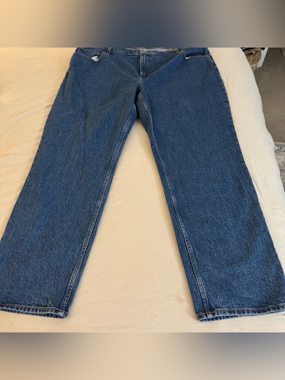 NEW Abercrombie & Fitch Women’s The '90s Straight Jeans Ultra High Rise 36 x 22L